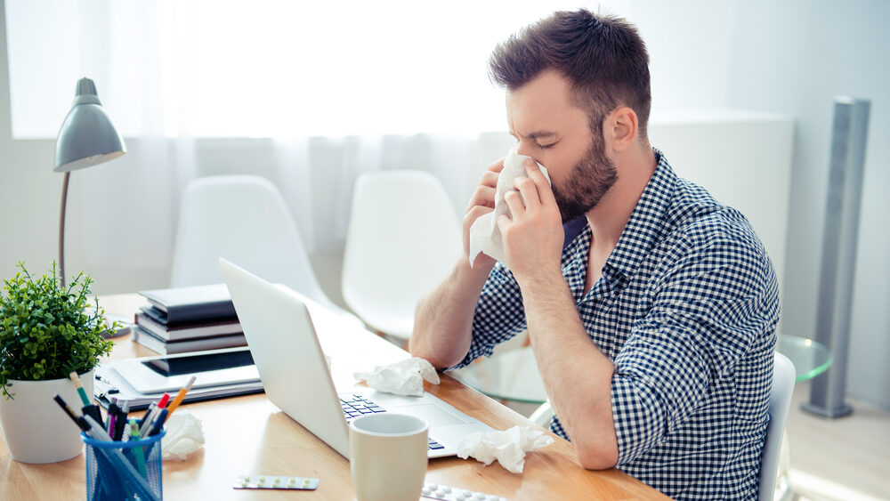 Americans Feel Pressure to Work When Sick